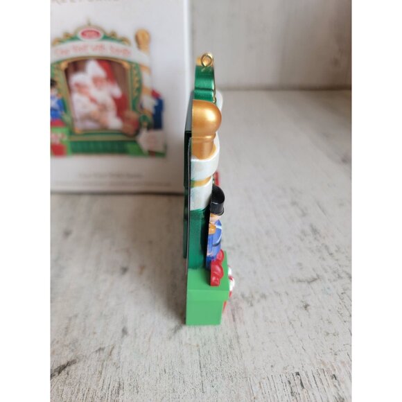 Hallmark are visit with Santa photo frame ornament Xmas - Picture 3 of 5